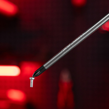 Отвертка Fusion, PH2 х 150 мм, CrV, трехкомпонентная рукоятка "Anti slip" Matrix