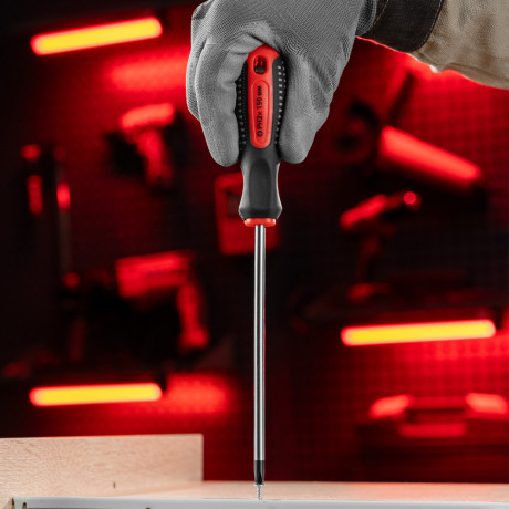 Отвертка Fusion, PH2 х 150 мм, CrV, трехкомпонентная рукоятка "Anti slip" Matrix