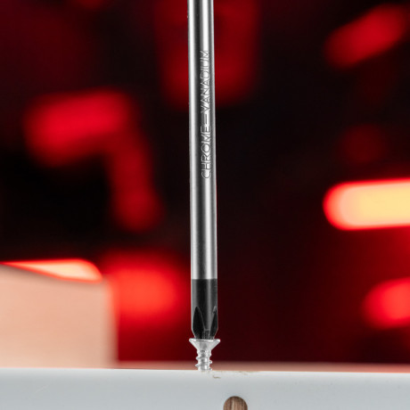 Отвертка Fusion, PH2 х 150 мм, CrV, трехкомпонентная рукоятка "Anti slip" Matrix