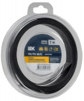 IEK термоусадка трубка ТТУ нг-LS 10/5 черная (2м/упак, цена за уп) ТУТ UDR12-010-005-002-K02-T