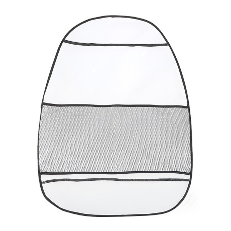 ЕРМАК Защита спинки сидения с карманами, черный