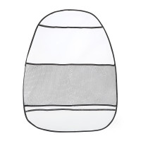 ЕРМАК Защита спинки сидения с карманами, черный