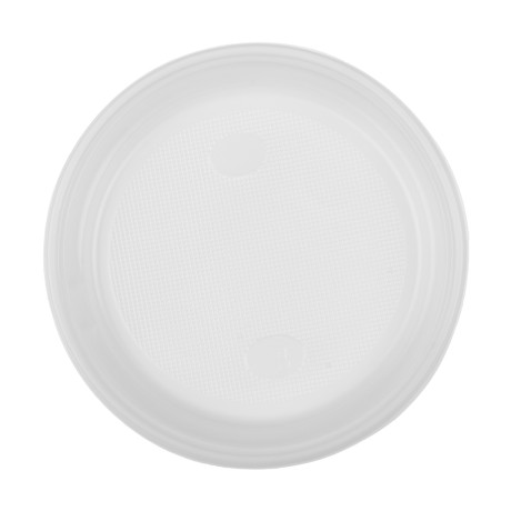 Тарелка окрашенная тм VIP, d20,5cм,  полистирол, 12 шт