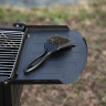 GRILLBOOM Щетка для чистки мангала с скребком, 21х7см