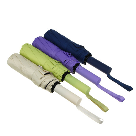 Зонт автомат, усиленный, стекловолокно, металл, пластик, ПЭ, винил, d103см, 10 спиц, 4 цвета, #1