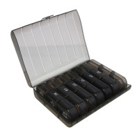 Бокс для таблеток тм VETTA, 21 ячейка, пластик, 15.6x12x4.2см