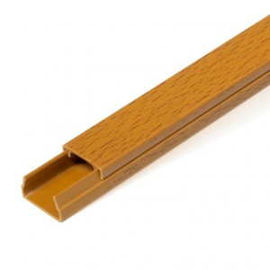 Промрукав Кабель-канал бук 2-й замок в п/э 15х10 (234м/уп) 025426