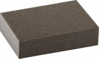 Губка шлифовальная ЗУБР &quot;МАСТЕР&quot; четырехсторонняя, средняя жесткость, Р120, 100х68х26мм