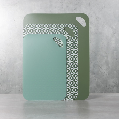 SATOSHI Виган Набор досок разделочных гибких 3шт 38х29см, 33,5х24см, 29х19см, пластик