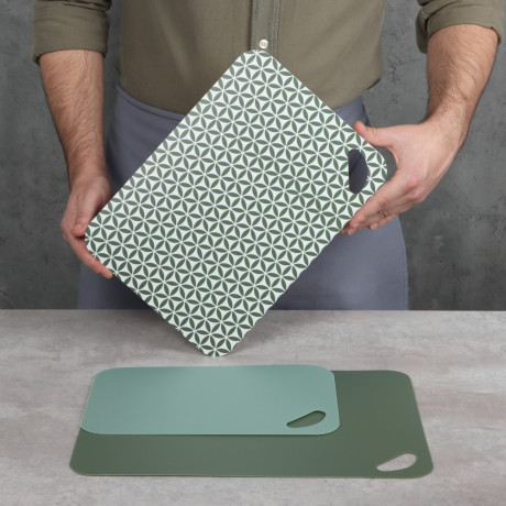 SATOSHI Виган Набор досок разделочных гибких 3шт 38х29см, 33,5х24см, 29х19см, пластик