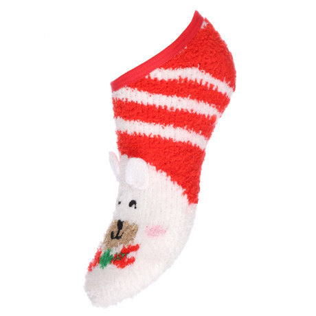 GALANTE Носки-антизаносы новогодние, р.23-25, 100% полиэстер, 4 дизайна