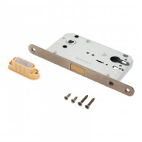 Замок врезной магнитный б/руч АЛЛЮР АРТ 5300-MC AB ст.бронза без ц/м  (40)