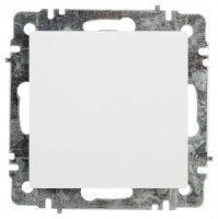 ЭРА Intro Accent мех. выкл. (перекл.) СУ 1 кл. перекрест. 10А 250В, белый Б0063578