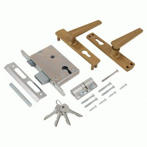 Д-град Зенит ЗВ4-3.01 золото Замок врезной с/руч (15)