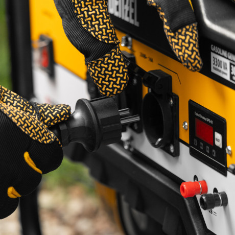 Удлинитель-шнур силовой Garden Series, ПВС, 10м, 1 розетка 3 x 1,5 мм, Denzel