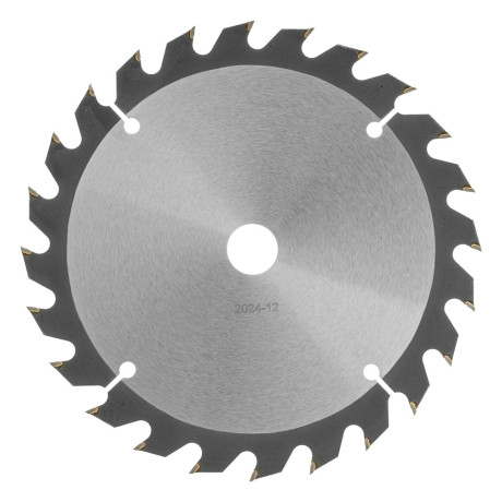 Пильный диск по дереву ф185х 20 мм, 24 зубьев Denzel