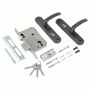 Омега Д-град ЗВ.7.2 серебро Замок врезной с/руч (10)