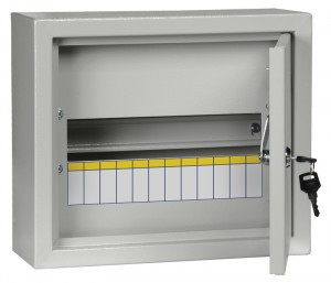 IEK TITAN 3 щит (корпус) метал. ЩРн-12 (265х310х120) навесной IP31 MKM14-N-12-31-Z