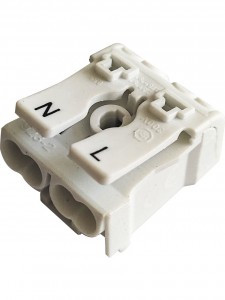 SmartBuy Клемма пружинная соед. КСП2-L+N, 16A, с монт. ножками (уп. 50шт, цена за шт) SBE-sc-2