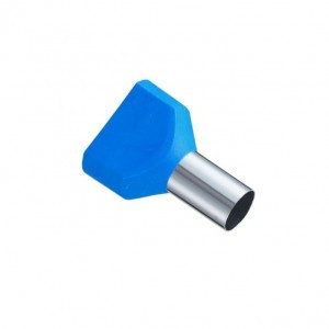 EKF Наконечник штыревой втулочный изол. НШвИ(2) 16,0-14 синий (уп.50шт, цена за уп) nhvi2-16.0-1