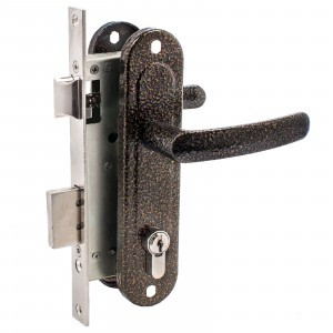 Д-град Зенит ЗВ7-70.4-02 бронза Замок врезной с/руч15)