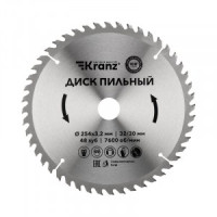 Диск пильный 254 мм х 48 зуб х 32/30 мм KRANZ (цена за шт) KR-92-0130