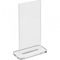 Ценникодержатель настольный двухсторон.,1/3 А4(210х100)разб,акрил 8мм. 692761