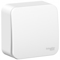 Systeme Electric BLANCA выкл.(перекл. проходной) ОУ 1 кл. 10А бел.(пл.осн, изол.пл.)BLNVA106011(15!)