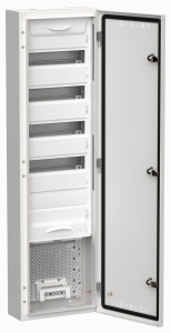 IEK TITAN 5 щит (корпус) метал. комб. ЩРн-60 (1х84) 1085х310х140 навесн. бел IP30 TI5-51-N-1X084-30