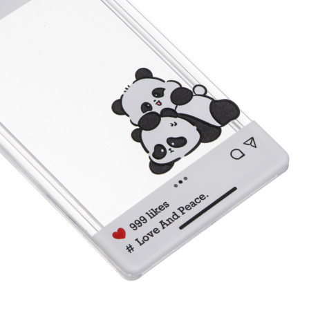 Чехол брелок для пропуска тм ЮL Pan-Da! на пружинке, пластик, металл, 10,5х6,5см, 4 дизайна