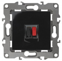 ЭРА 12 мех. роз. СУ аудио, черный, автоклеммы 12-3111-06 3529