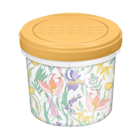 Ботаника Банка с завинчивающейся крышкой 0,7л, пластик, 3 цвета