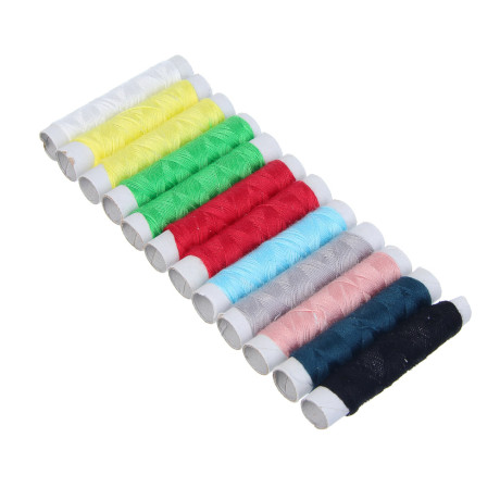 Набор для шитья (нитки, иголки, ножницы, сантиметр и т.д.) 8,5х6см, НС-013