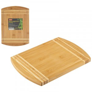 Доска разделочная из бамбука 28*19,5*1,5см Foresta di bambu 986066 Mallony