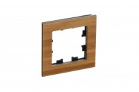 Systeme Electric AtlasDesign Nature рамка СУ 1 мест. дерево бамбук ATN353201 (3!)