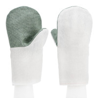 Рукавицы х/б с брезентовым наладонником, 2 размер Сибртех