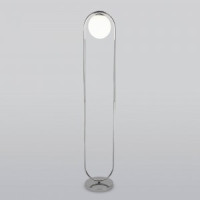 Eurosvet Торшер  Е27 1x60 Вт 280х280х1400 металл белый матовый/хром Ringo 01139/1 a061134