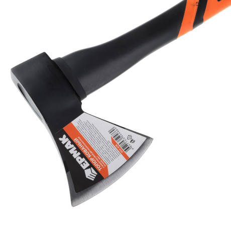 ЕРМАК Топор кованый с фиберглассовой двухкомпонентной ручкой 600г