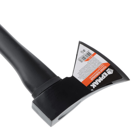 ЕРМАК Топор кованый с фиберглассовой двухкомпонентной ручкой 600г