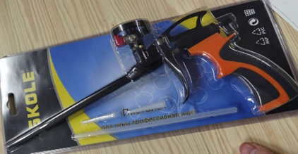 Пистолет для пены "SKOLE" тефлон