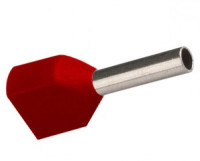 General Наконечник-гильза НШВИ(2) НГИ2 F-8 0,75мм Темн-красн(уп.100шт, цена за уп.) GNGI-E2-2x0,75-8
