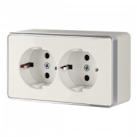 Werkel роз. ОУ 2 мест. 16A земля Gallant (слоновая кость) W5072103 a051560