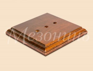 МЕЗОНИНЪ Подложка дерев. 1 мест. "Престиж", темный дуб GE70716-26