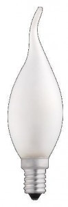 JAZZWAY CT35 E14 60W свеча на ветру матовая .3321482