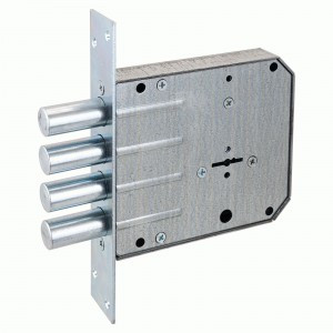 Симеко ЗВ1*3  4 ригеля, 3 кл. Замок врезной тяж.(10)