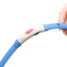 Ошейник 70*1,5см свет-ся 3реж микс USB NA2616 (144