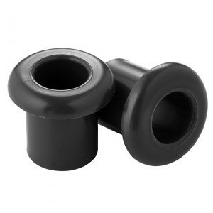 Bylectrica РЕТРО Втулка вывода кабеля, термопластик, ЧЕРНЫЙ (10шт/уп, цена за уп.) ЮЛИГ.757522.017