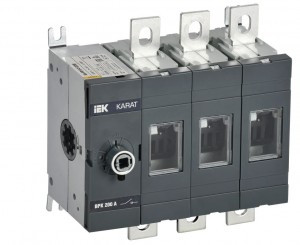 IEK KARAT Выключатель-разъединитель ВРК без рукоятки управления 3P 200А