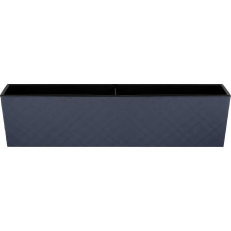 Балконный ящик МАНХЕТТЕН 60 см со вставкой вулканический серый х8