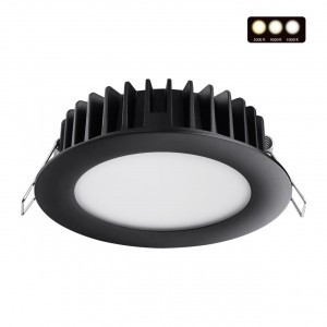 NOVOTECH 358951 SPOT NT22 230 черн. встр. св/д св-к  LED 2K-4K-6K 15W 220V LANTE